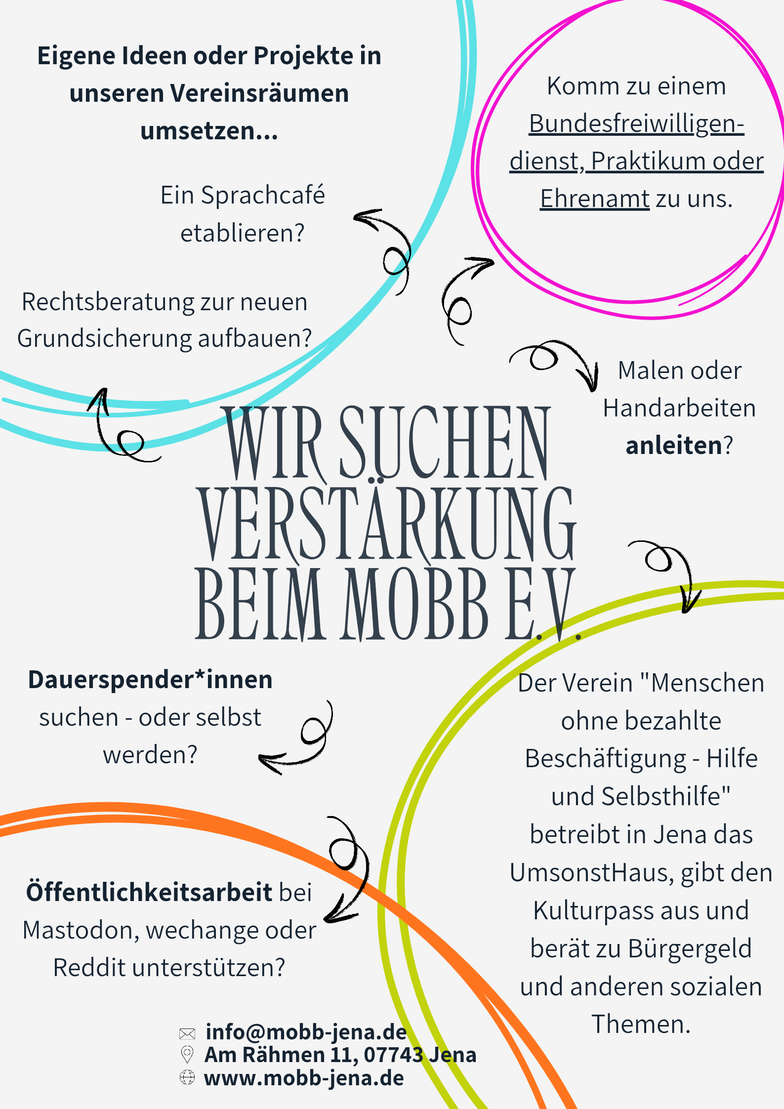Ehrenamtliche gesucht